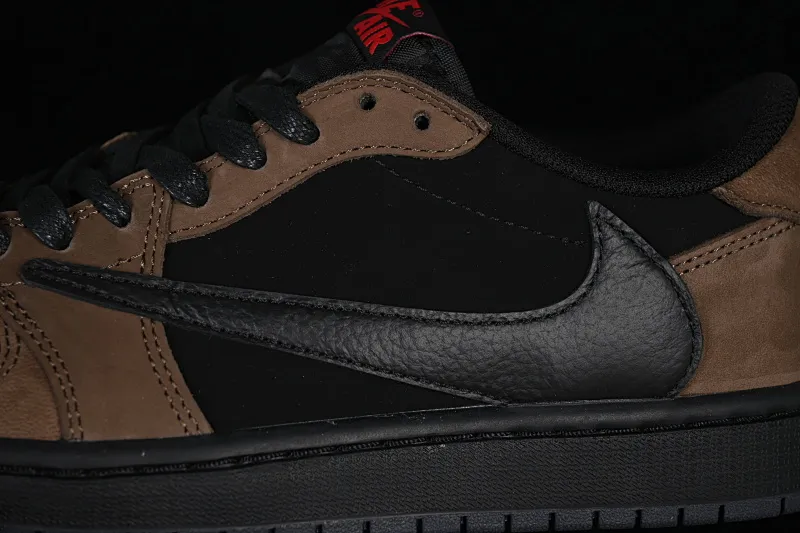 All Categories Air Jordan Jordan Series Basketball Shoes Air Jordan 1 Low High-end Customized Low-top Sneakers Travis Scott